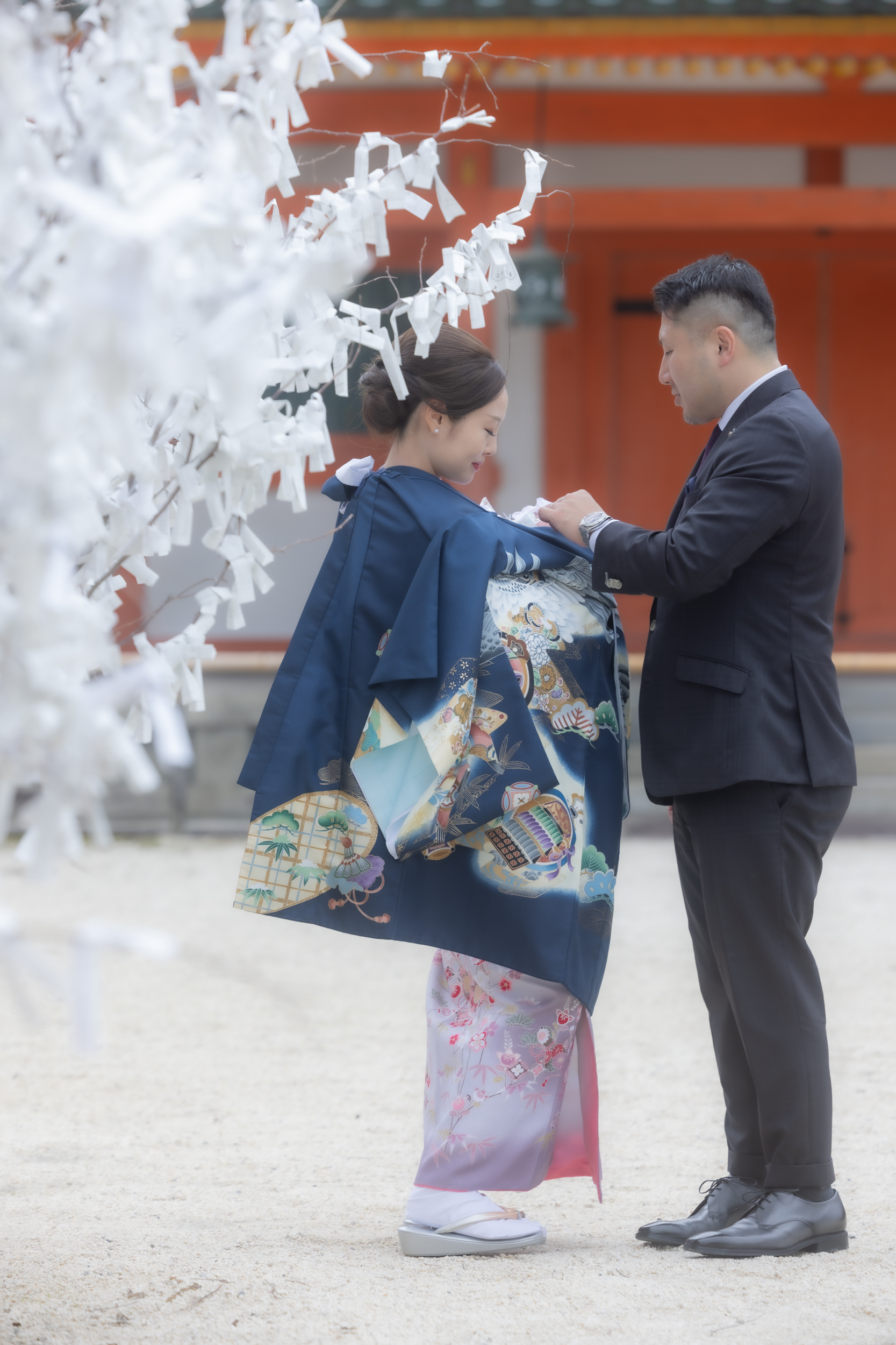 お宮参りの出張撮影【京都・平安神宮】Oct4